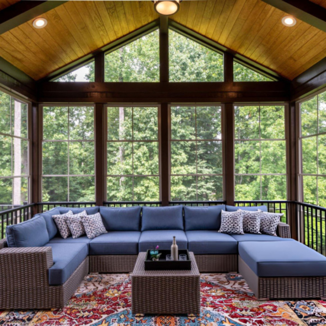Custom Covered & Screened-In Porches | Cedar Creek Construction